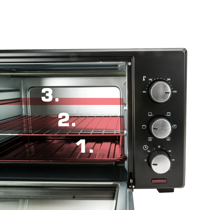 Wbudowana lampka – Kontrola stopnia zarumienienia potraw