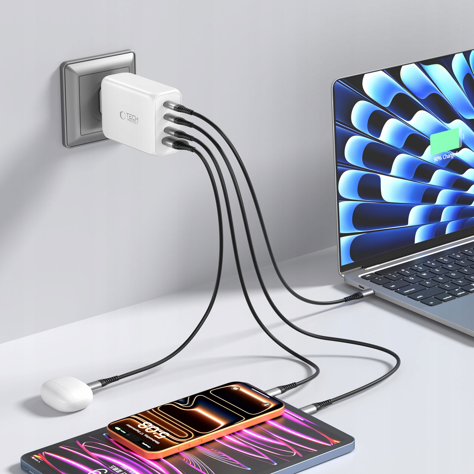 Inteligentny system dystrybucji mocy – Optymalne ładowanie dla każdego urządzenia