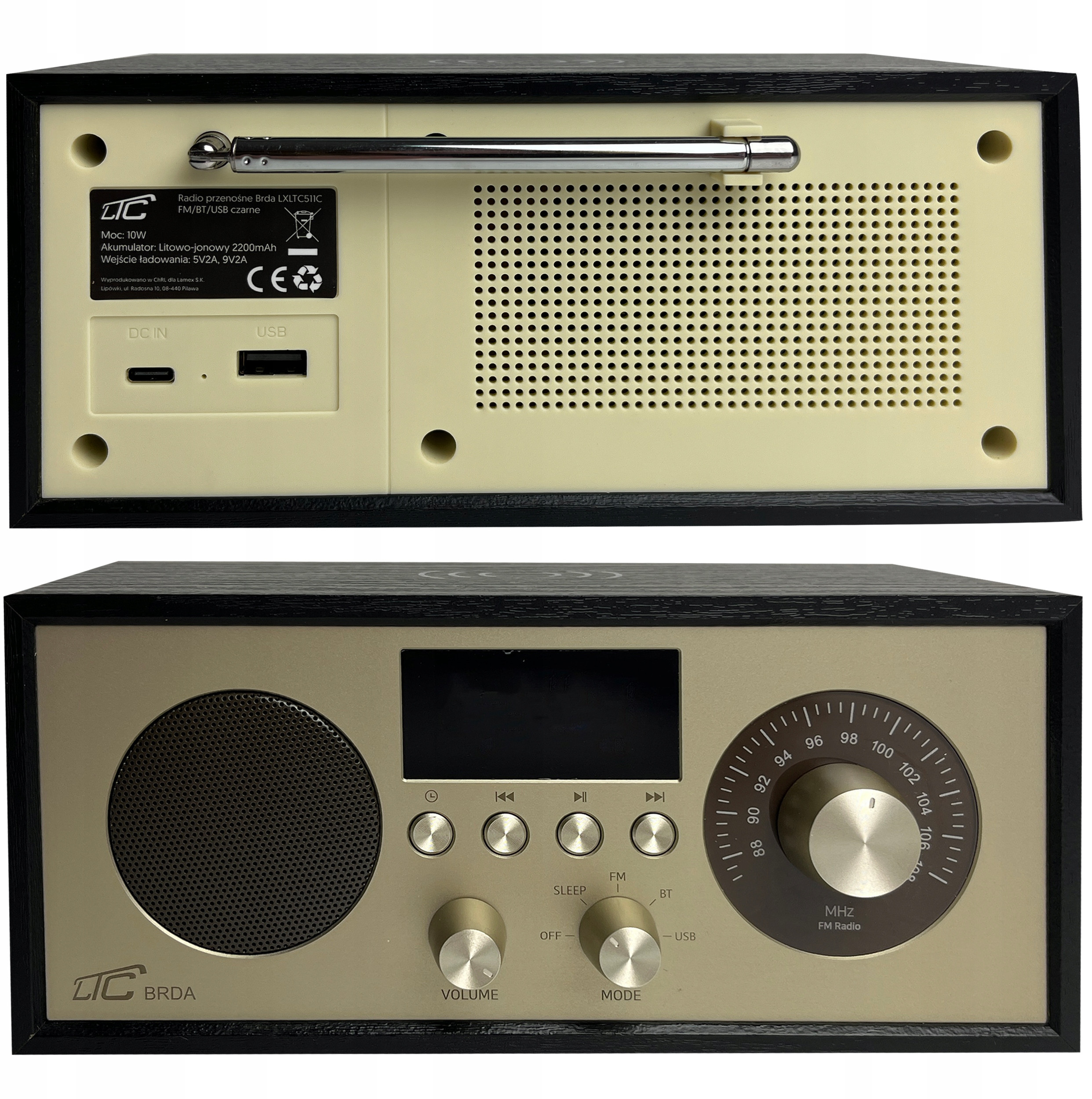 Długi czas działania dzięki akumulatorowi 2200 mAh