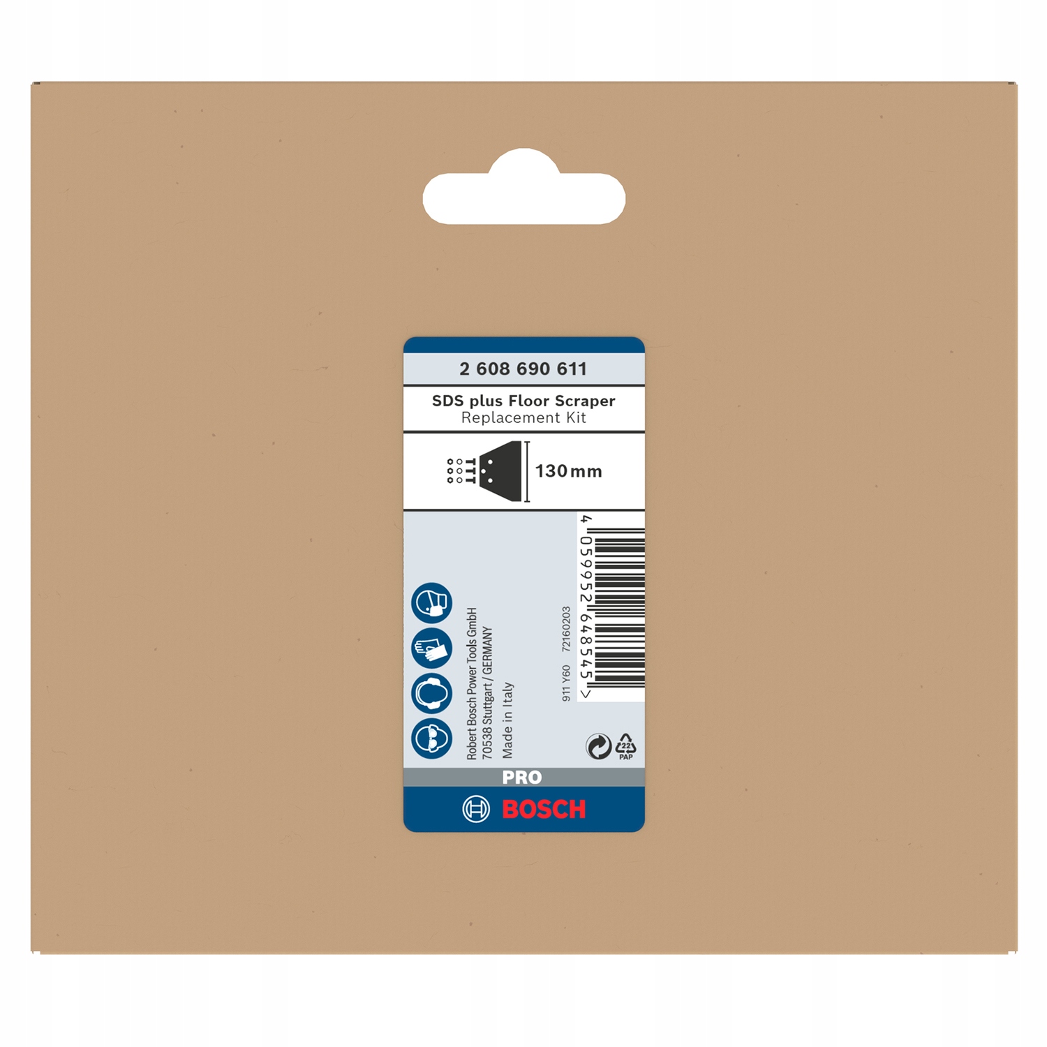 Wydajność skrobaka PRO SDS plus do płytek