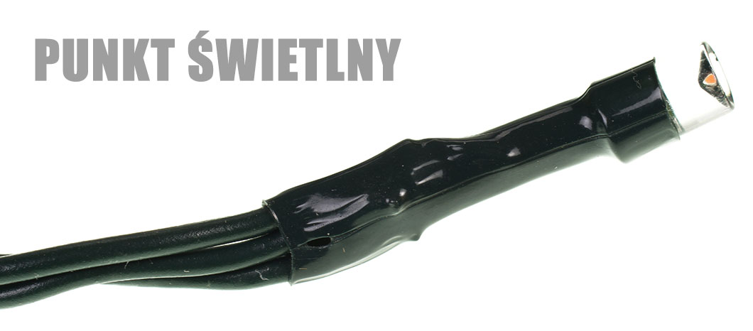 Długość sznura – aż 11,5 m oświetlenia