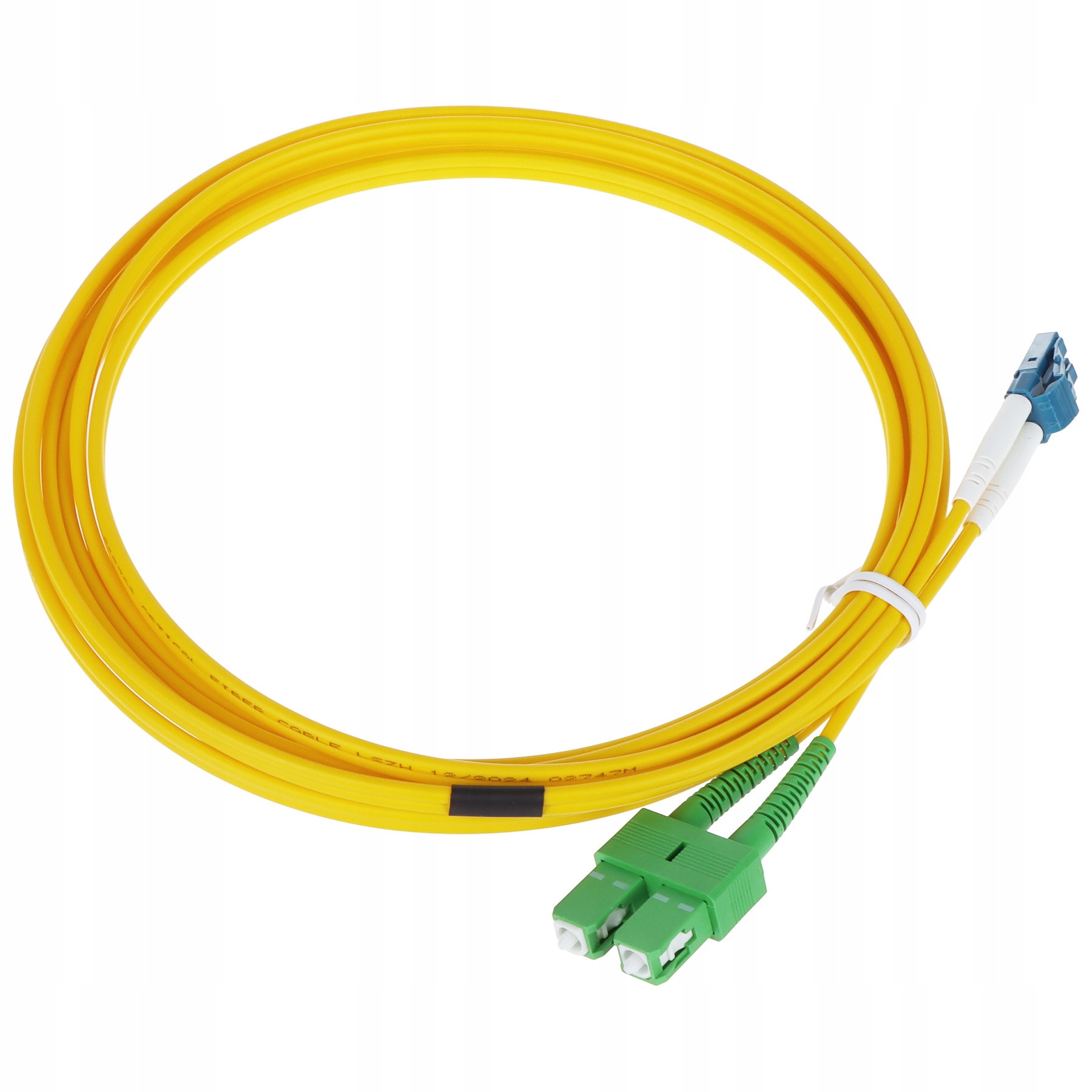PATCHCORD JEDNOMODOWY PC-2SC-APC/2LC-3 3m ULTIMODE – Wysoka jakość przesyłu sygnału optycznego