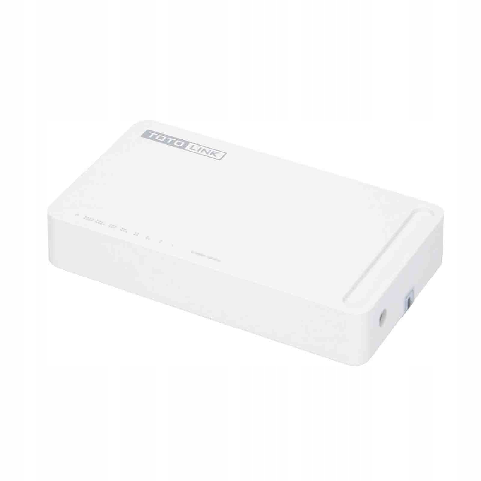 Wysoka wydajność z 8 portami 10/100Mbps