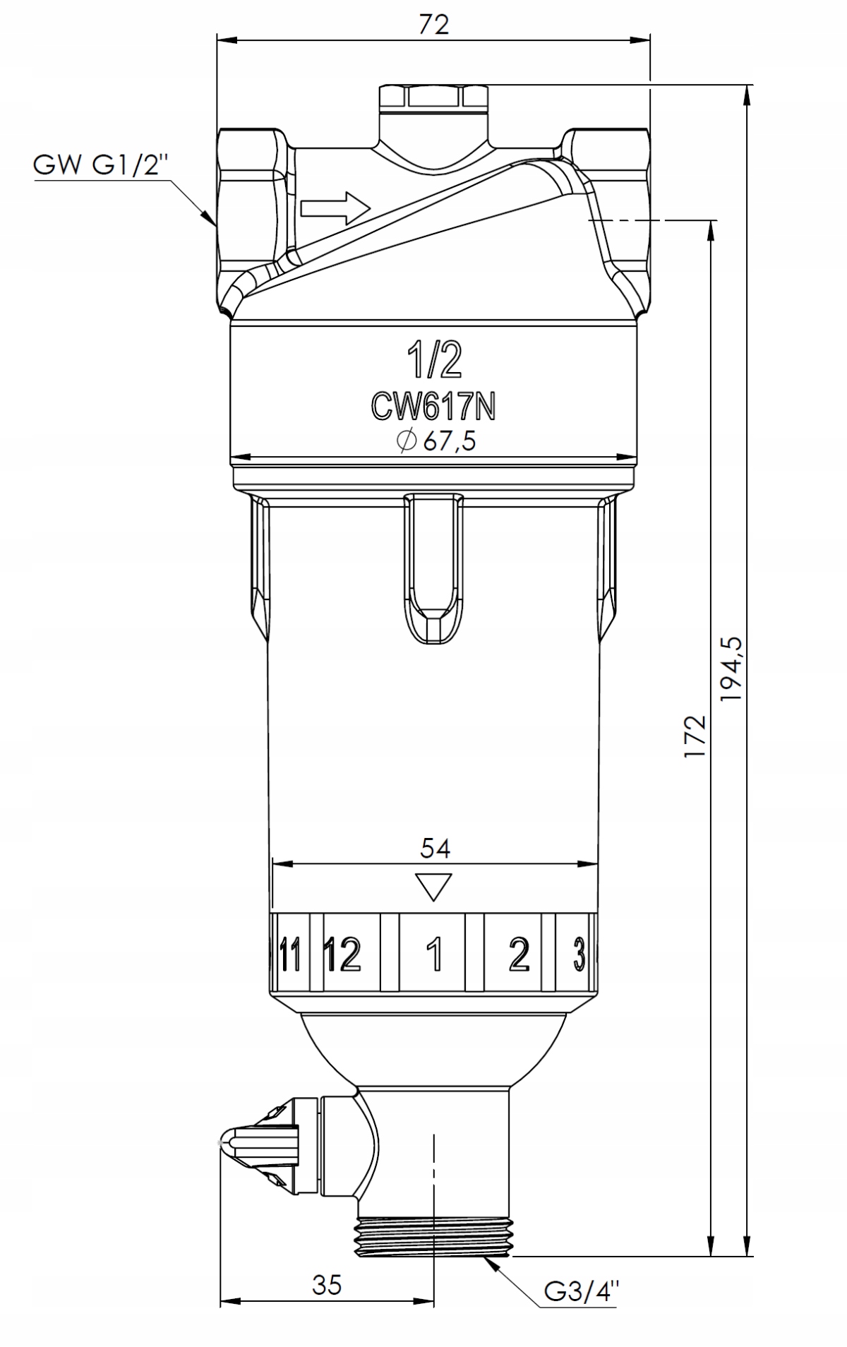 Możliwość kontroli ciśnienia w systemie