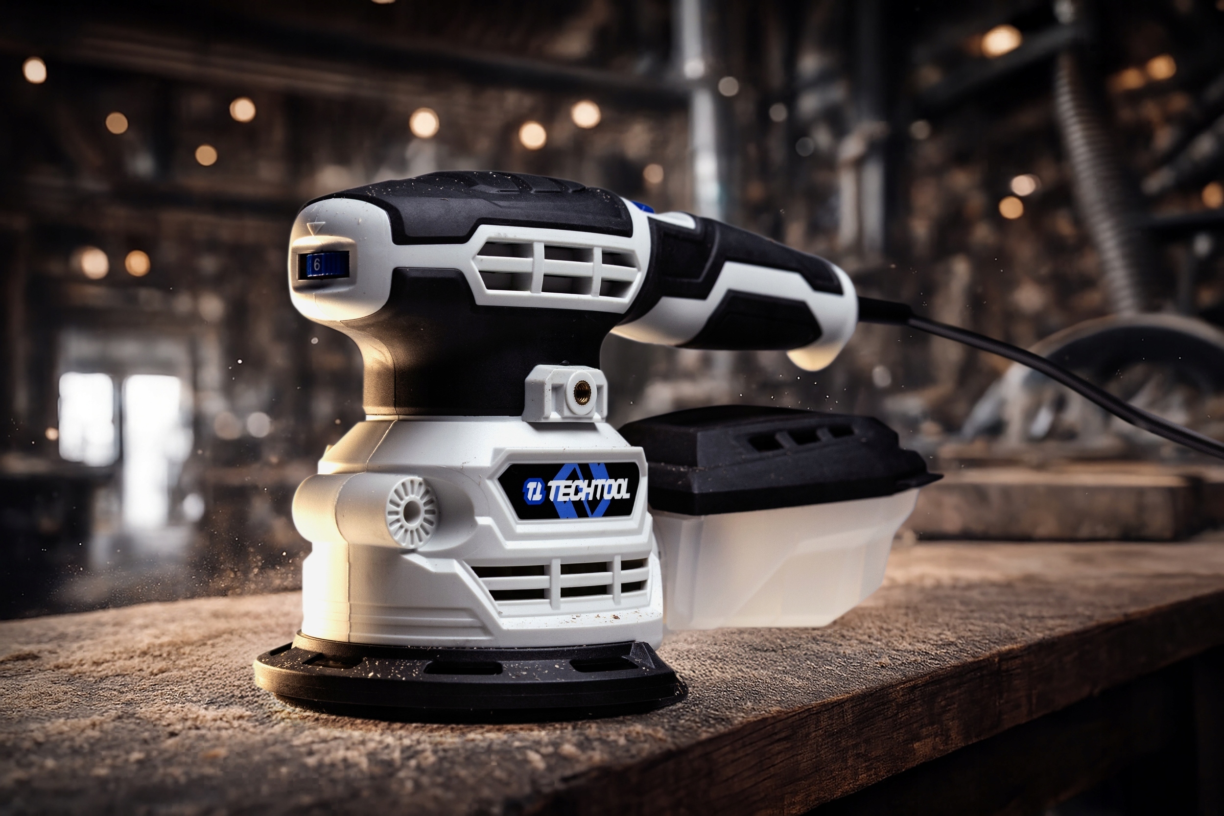 Ruch mimośrodowy – Gładkie wykończenie bez smug