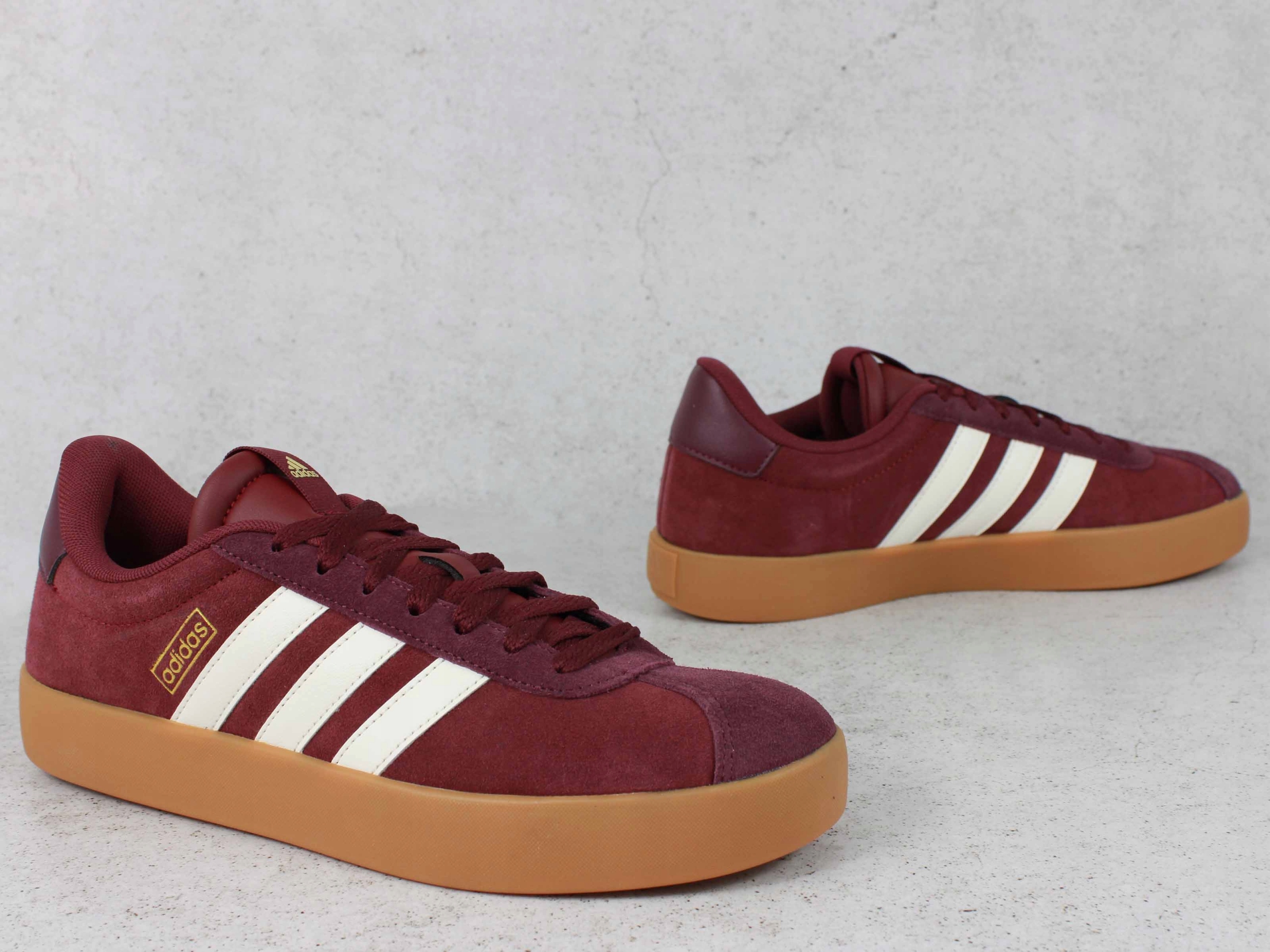 Buty męskie adidas VL Court 3.0 bordowe IH4039 – Styl i wygoda na co dzień