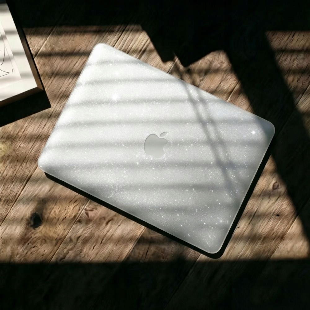 Tech-Protect SmartShell MacBook Neo 13 2026 Glitter Clear – Stylowe i funkcjonalne etui