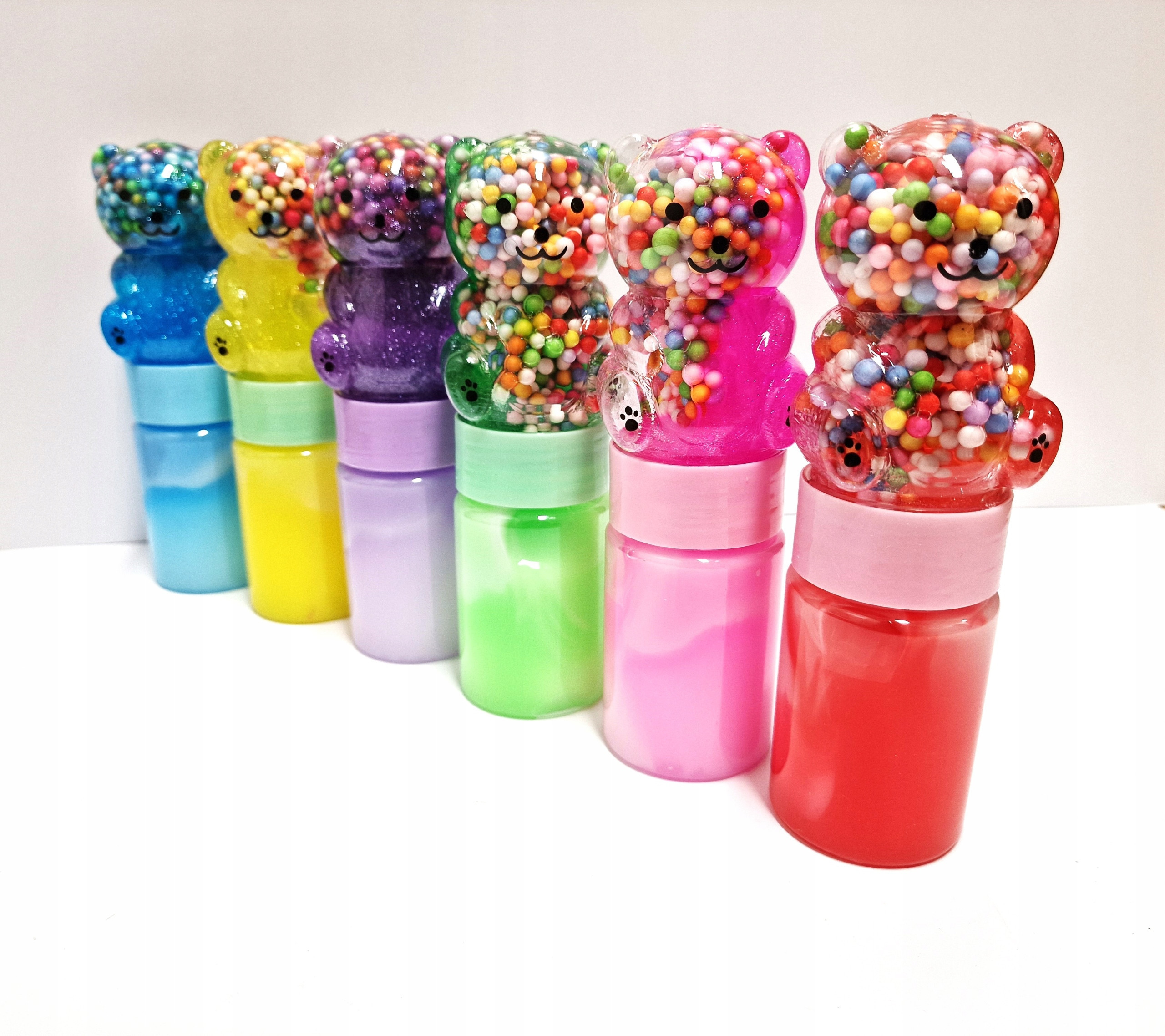 Slime 2-kolorowy 19cm – Urocza zabawka sensoryczna dla dzieci