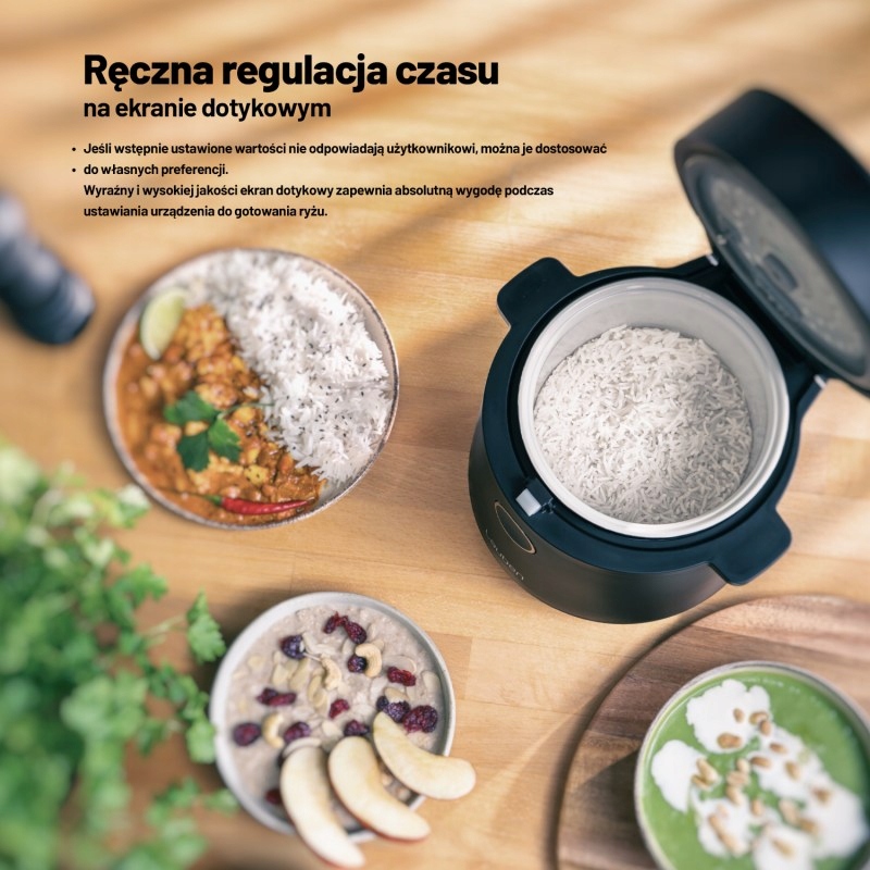 Łatwe użytkowanie dzięki ekranowi dotykowemu