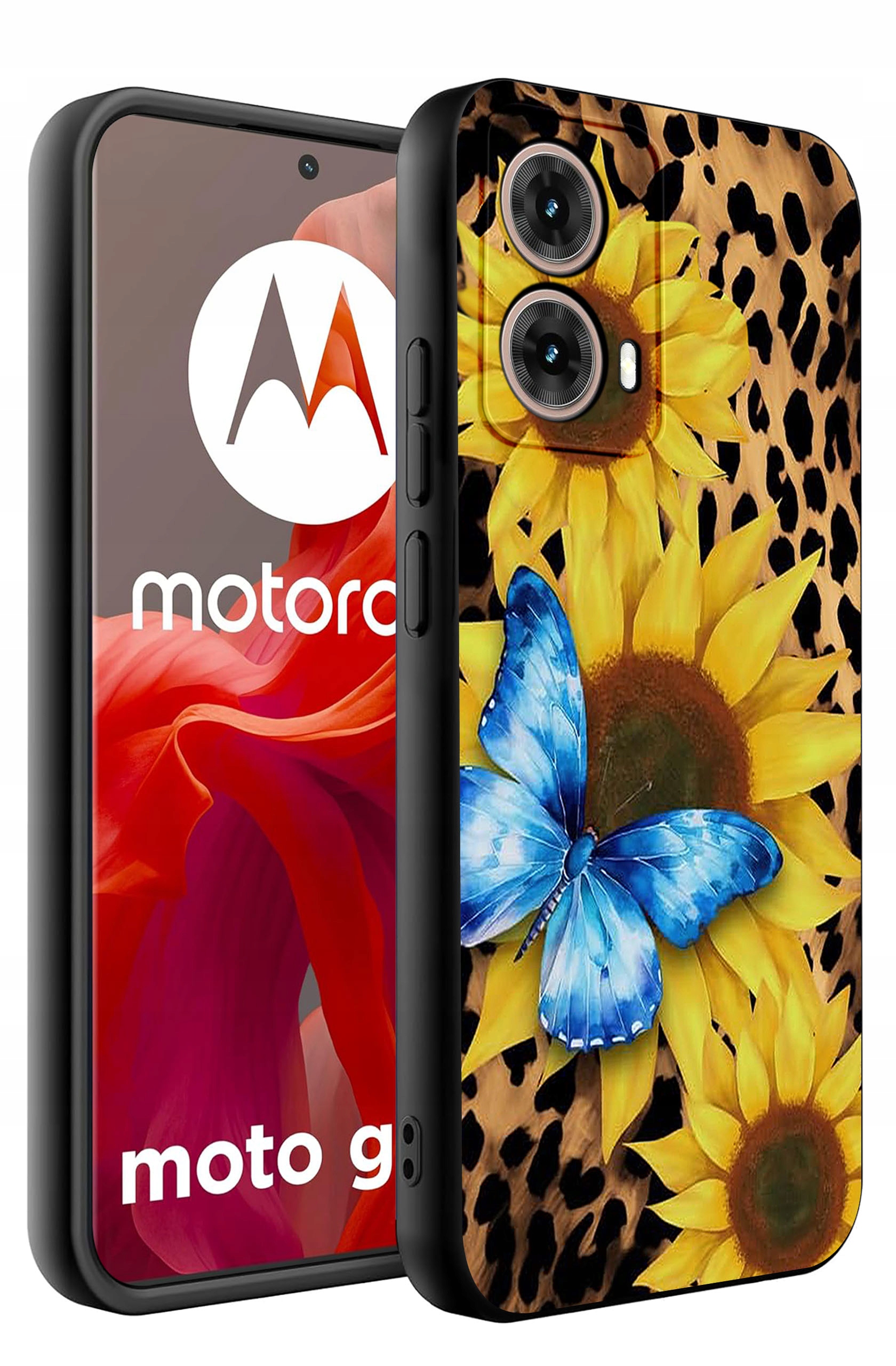 Etui do Motorola Moto G85 5G WZORY | SILIKONOWE MATT CASE – Ochrona i styl w jednym