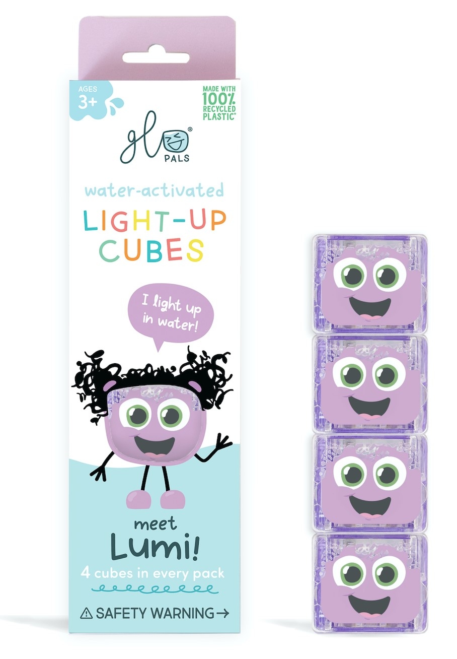 Zastosowanie kostek Glo Pals w zabawie i koloroterapii