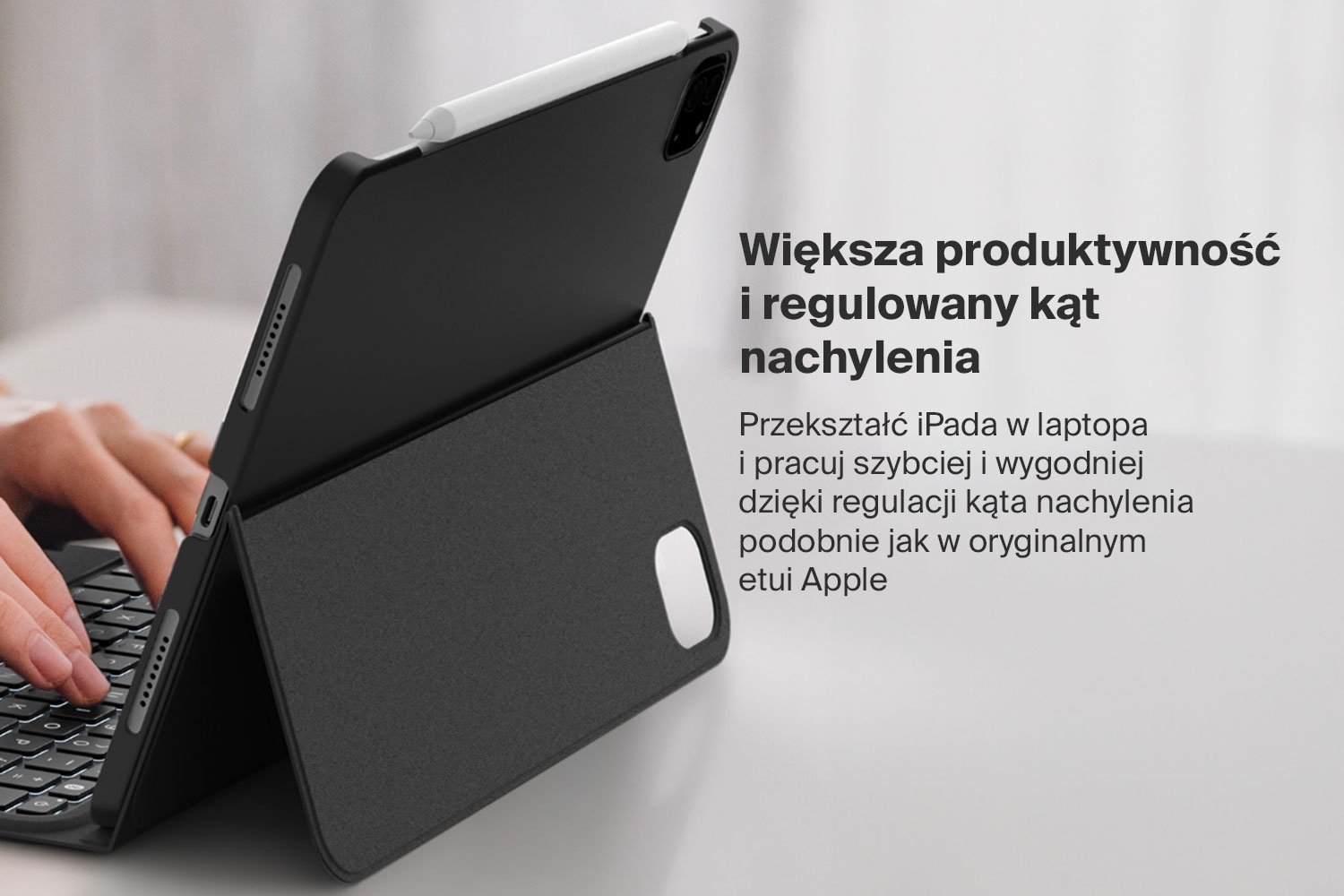 etui/case na iPada z klawiaturą Belkin BBZ001DU-V1, iPad Air 5/4/Pro 11 gen 1/2/3/4.