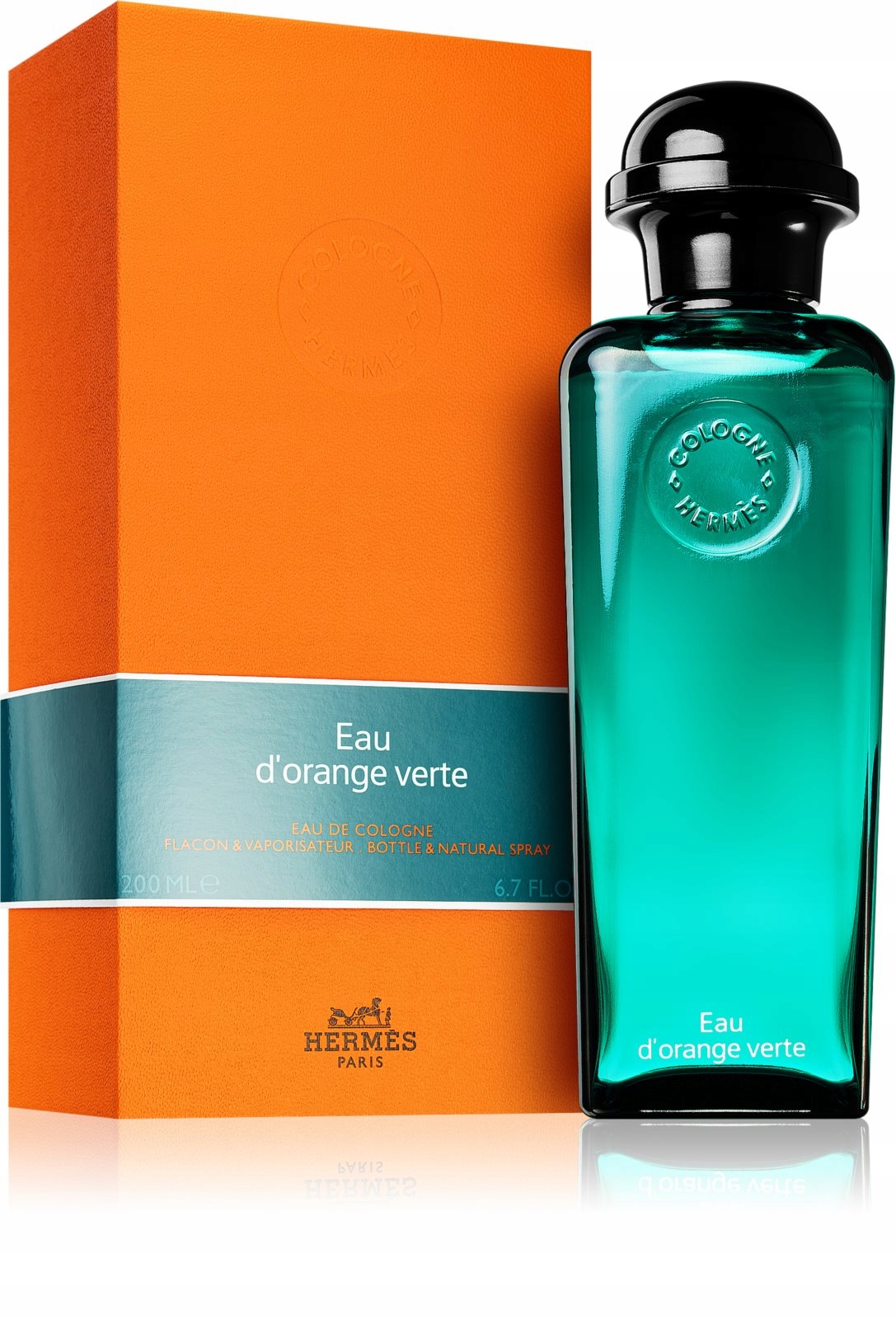 HERMES Eau D'Orange Verte EDC spray 200ml – Odświeżający zapach dla każdego