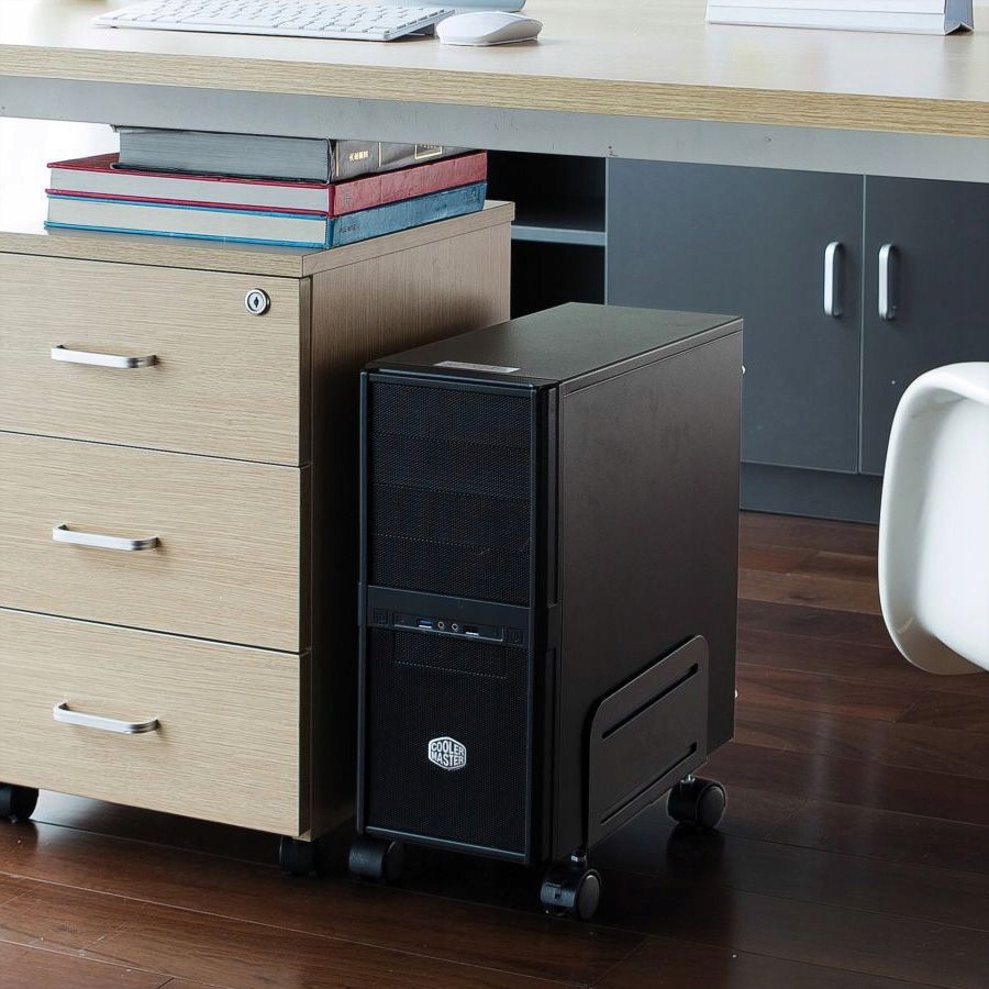 Oszczędność miejsca na biurku – Uchwyt pod stołem