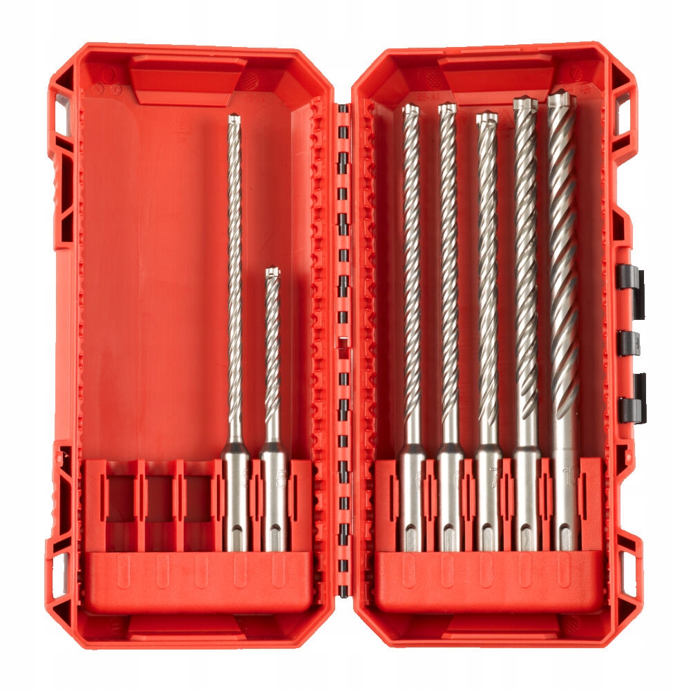 Wiertło Milwaukee MILWAUKEE SDS PLUS MX4 DRILL SET – Komplet 7 sztuk do betonu
