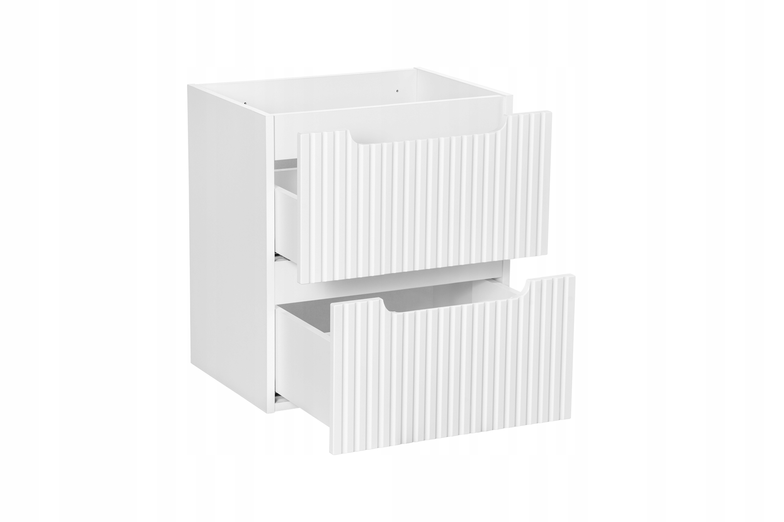 Minimalistyczny design mebli NOVA WHITE