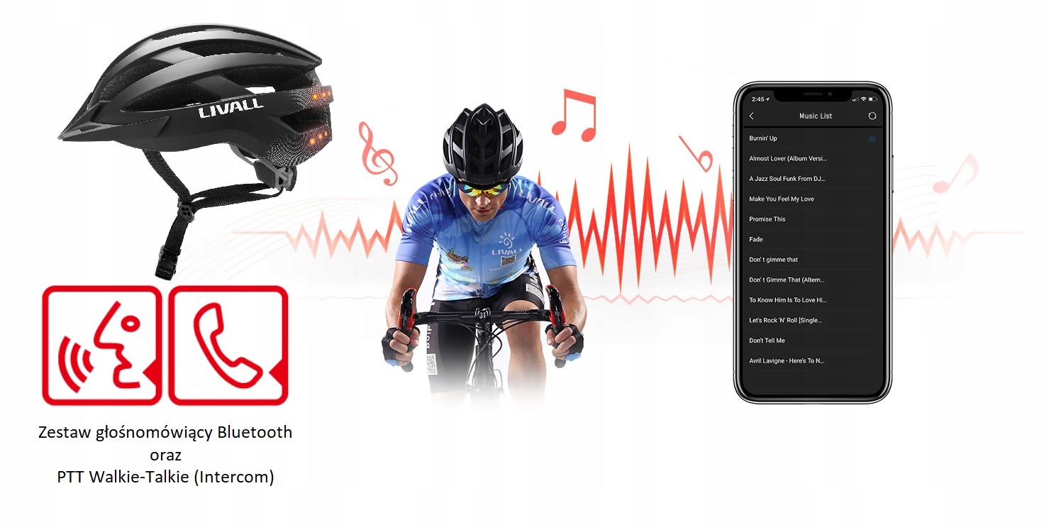 Funkcje audio Bluetooth – Rozmawiaj i słuchaj muzyki w trakcie jazdy
