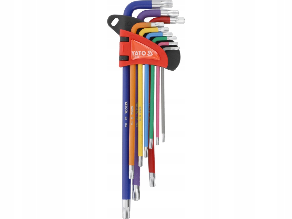 Zestaw kluczy TORX YT.TORX 9pcs T10-T50 (YT-05636) – Niezbędne narzędzie w każdym warsztacie