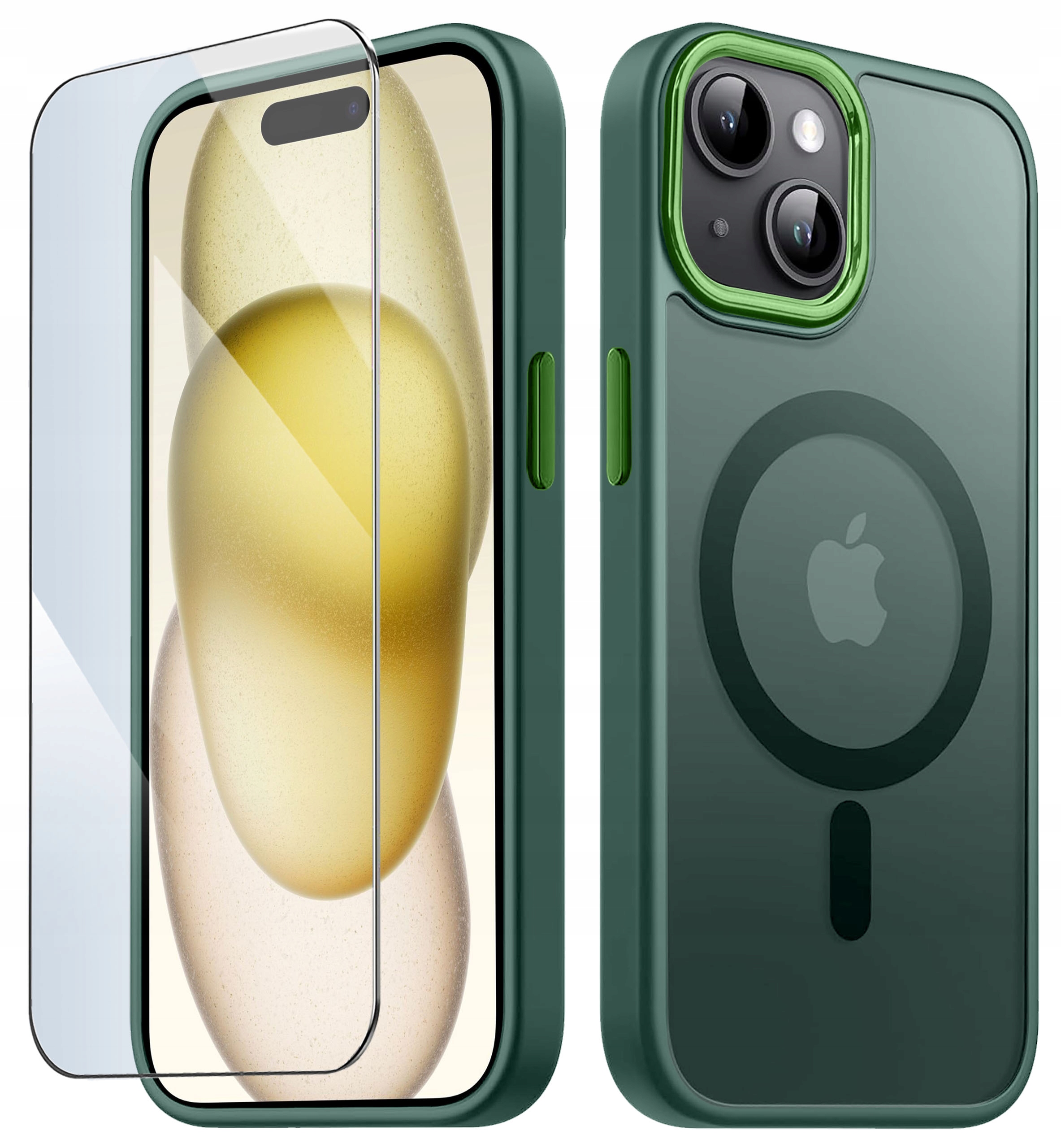 Etui Do iPhone 15 Plus Do MagSafe Matowe Matt Case – Ochrona i styl w jednym