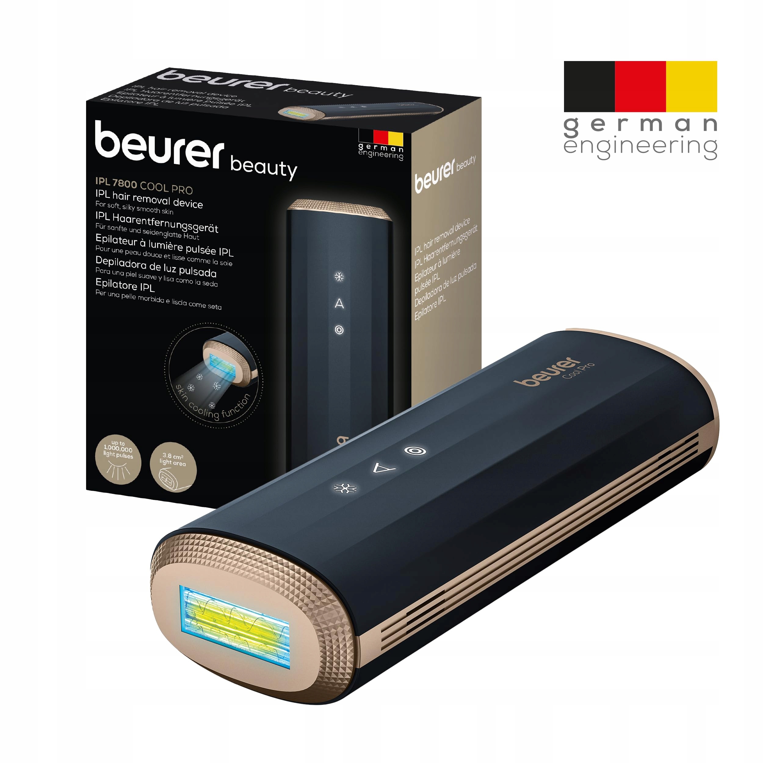 Beurer Cool Pro - Fotoepilator do skutecznego usuwania włosów