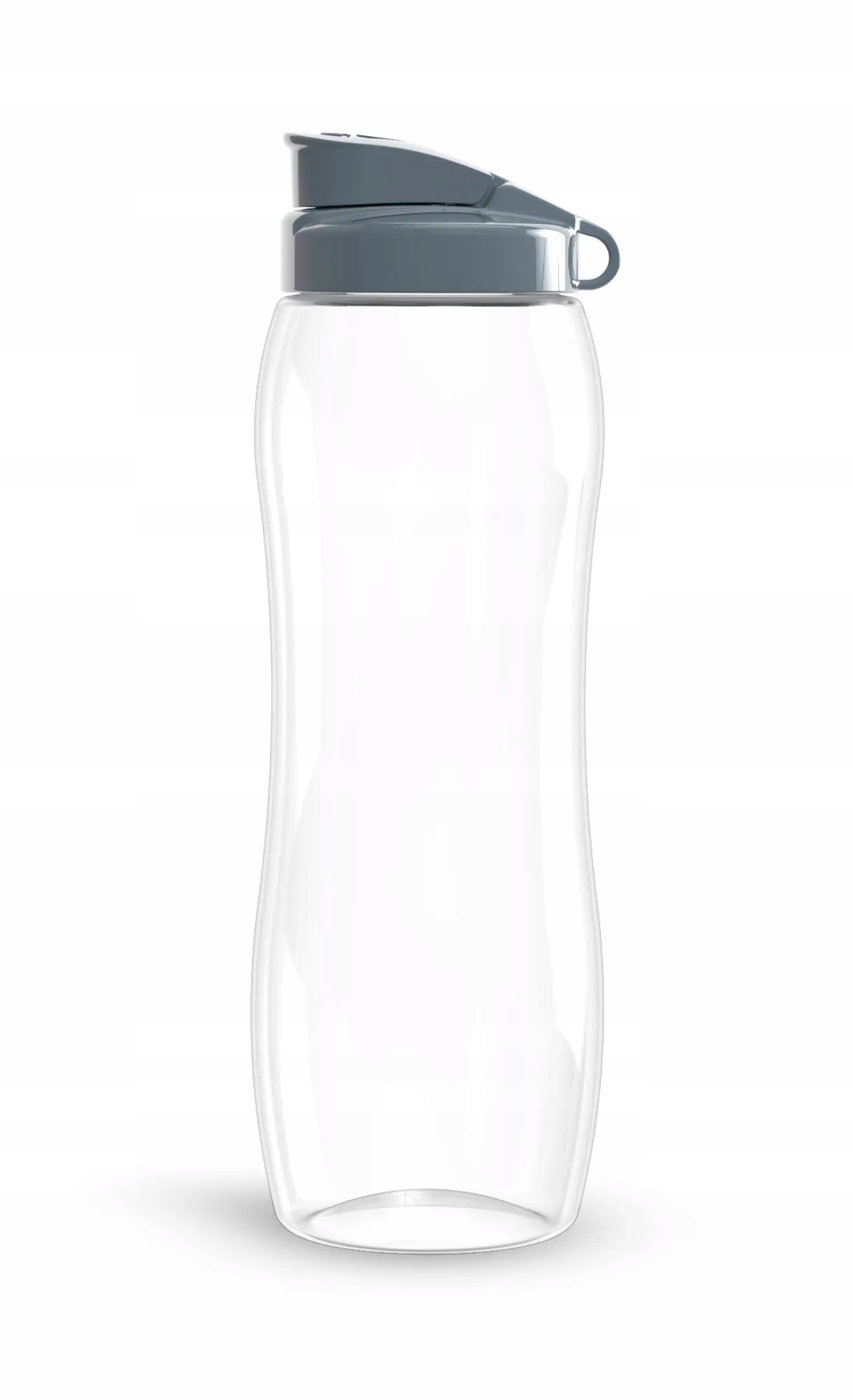 Stylowy design – Odcienie szarości i stalowa zakrętka