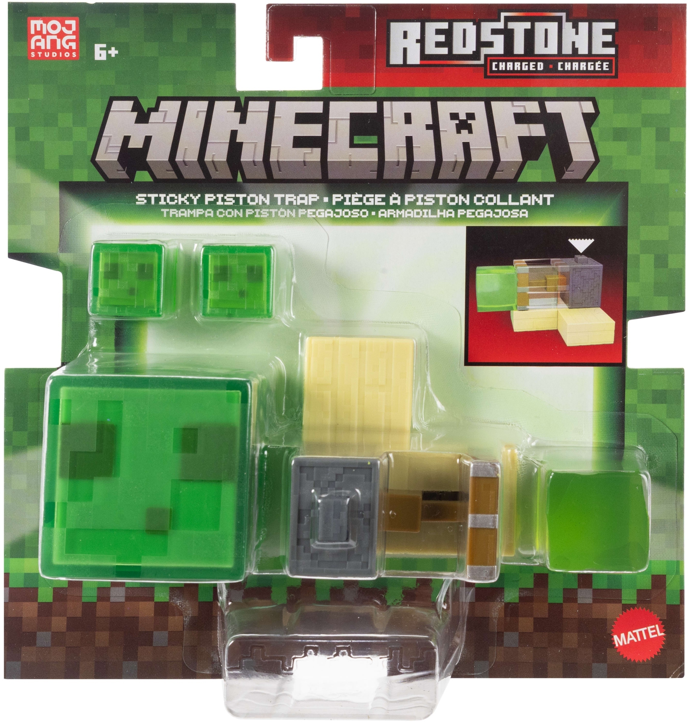 MINECRAFT pułapka z lepkim tłokiem JKK01 – Stwórz własne przygody w świecie Minecrafta