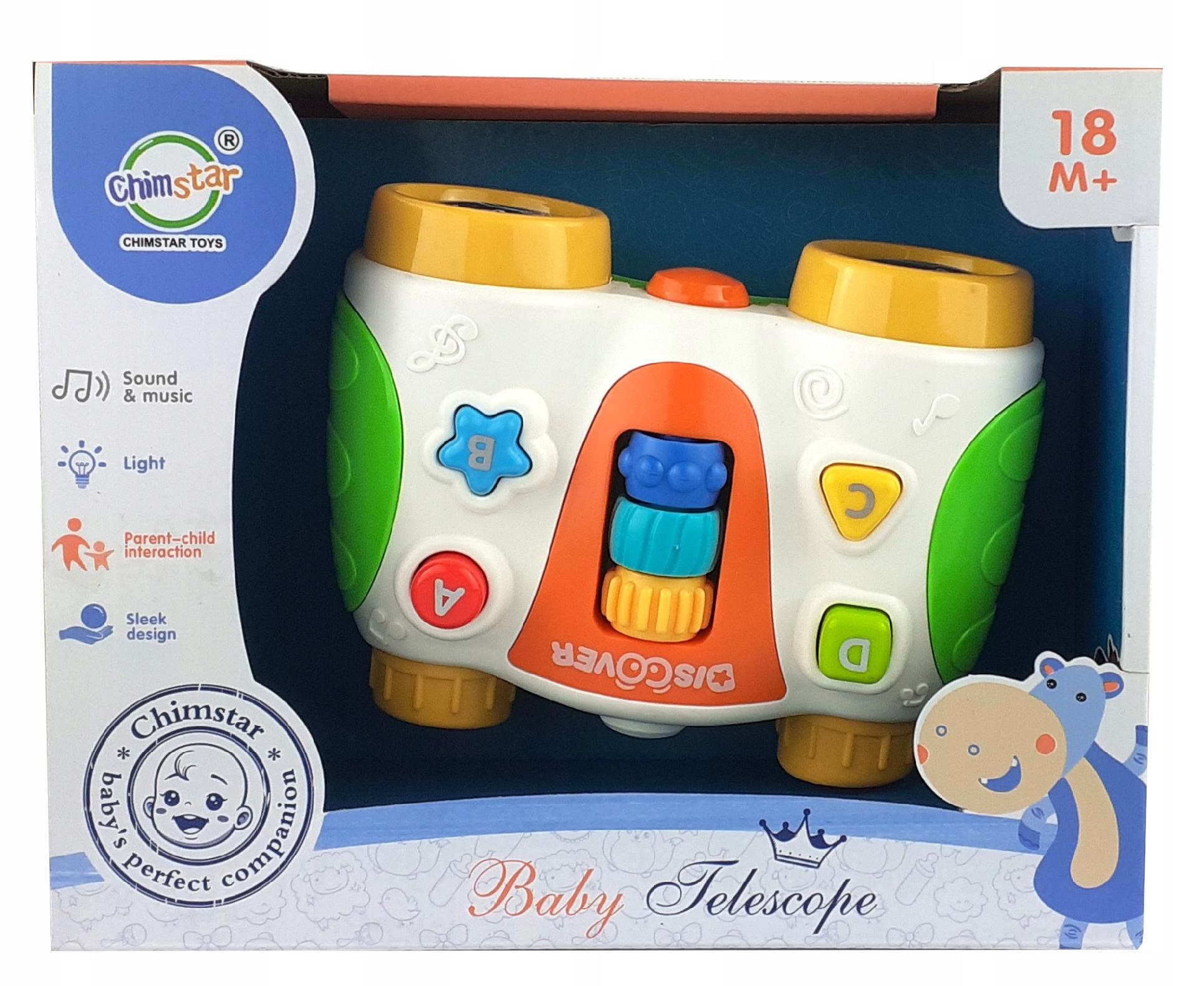 Wymiary lornetki i opakowania – Idealne dla małych rączek