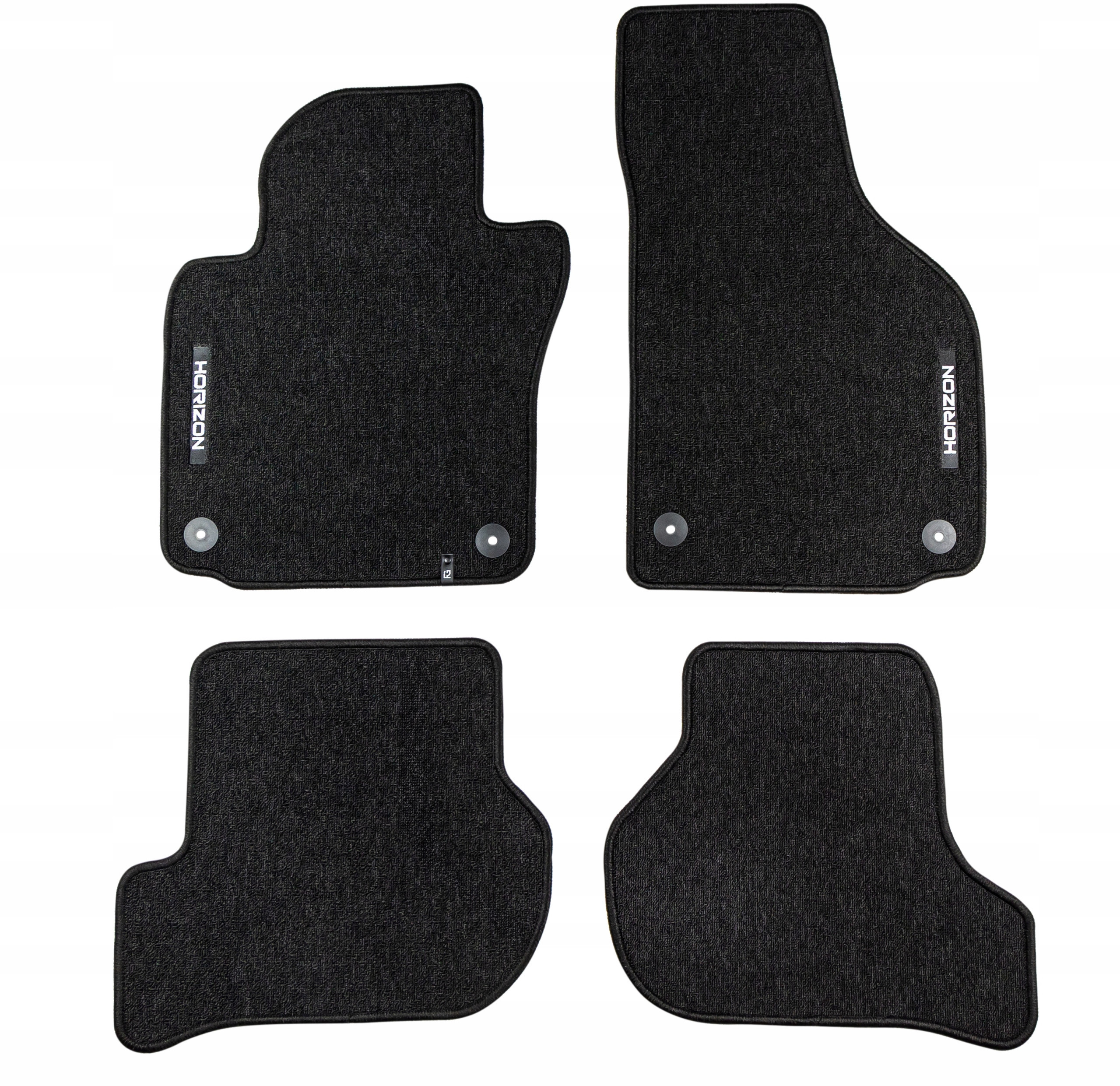 Dywaniki Frogum Horizon tekstiliniai kilimėliai VOLKSWAGEN GOLF V 2003-2009 – Elegancja i funkcjonalność w Twoim samochodzie