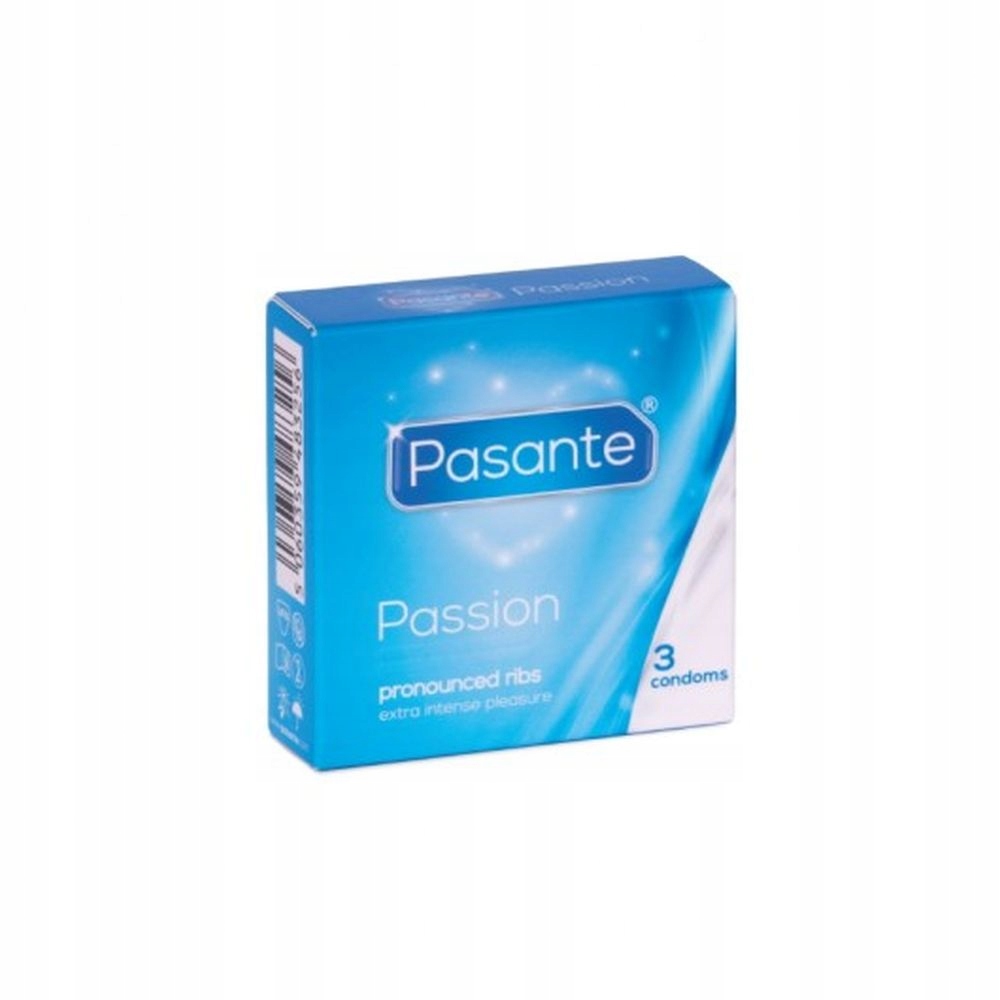 Pasante Prezerwatywy prążki PASANTE Ribbed Passion – Komfort i bezpieczeństwo w intymnych chwilach