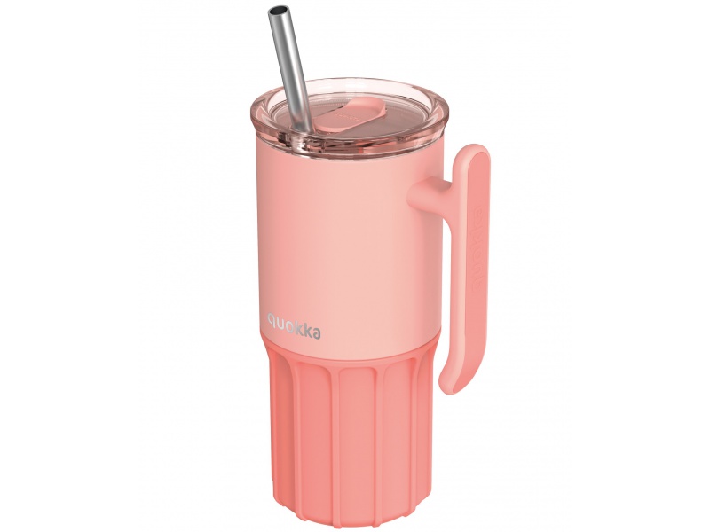 Quokka Umi – Kubek termiczny ze stali nierdzewnej 720 ml w kolorze Peachy Pink