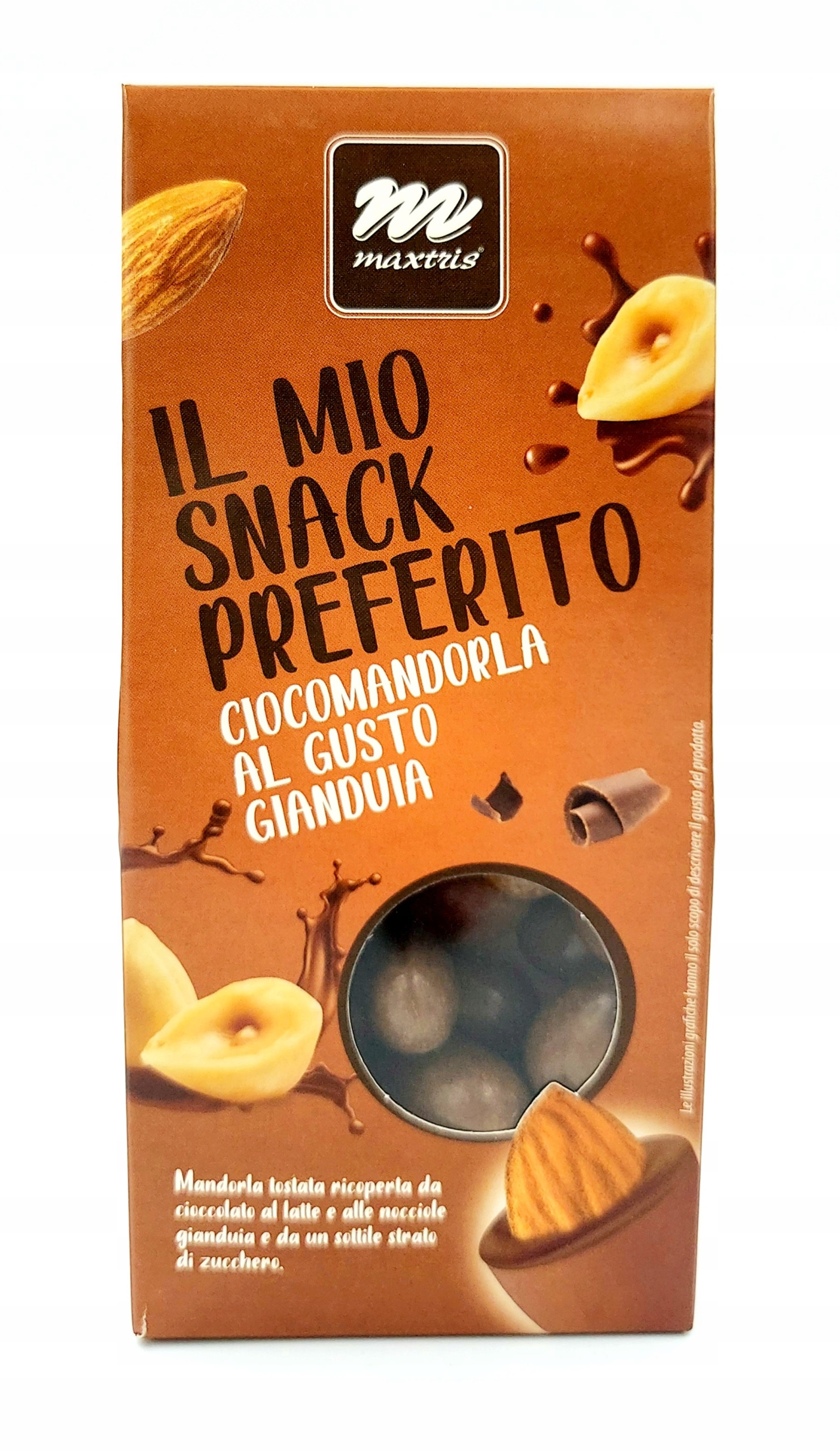 Wysokiej jakości migdały w czekoladowej polewie