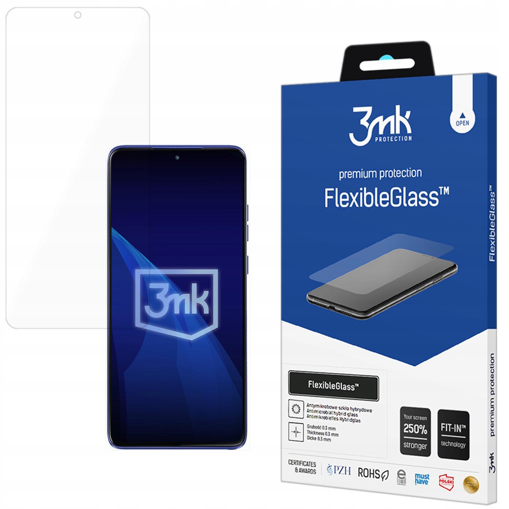 Szkło hybrydowe 3MK FlexibleGlass do Motorola Edge 60 Stylus – Ochrona na najwyższym poziomie