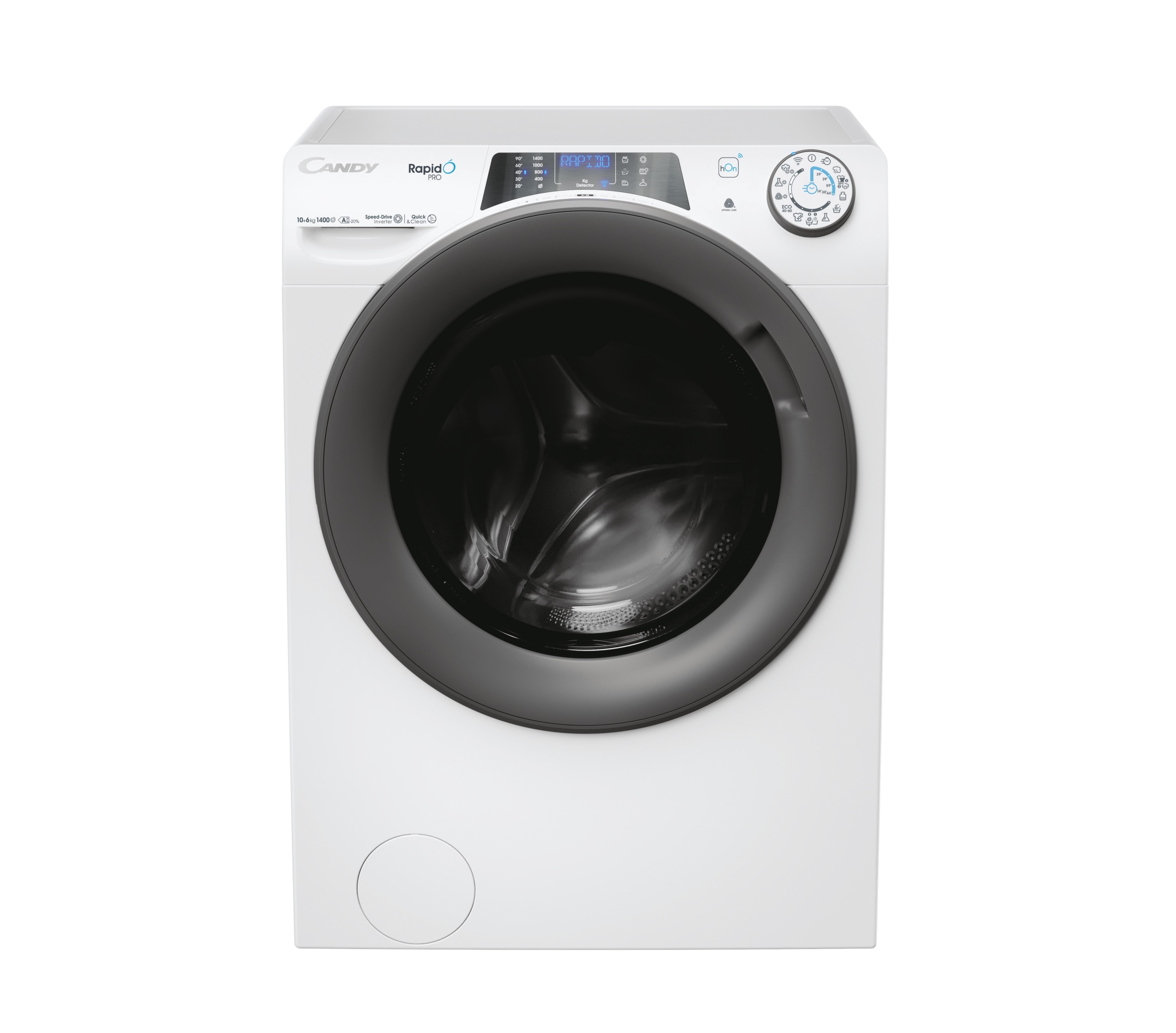 Pralko-suszarka Candy RPW 41066BWMR8-S – Wydajność i nowoczesność w Twoim domu