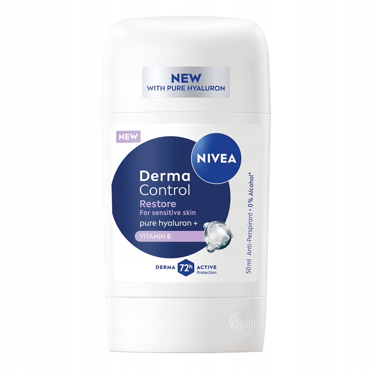 NIVEA Derma Control Restore – Antyperspirant w sztyfcie dla skóry wrażliwej