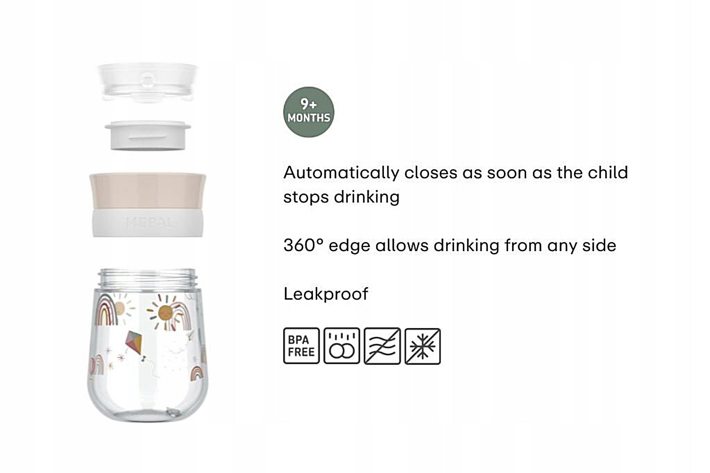 Innowacyjny design – Picie wzdłuż całej krawędzi