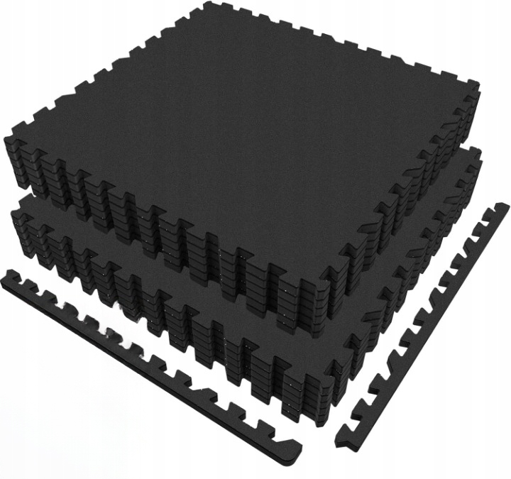 AIRHOP 12 Mata do ćwiczeń 60 x 60 x 1,4 cm – Idealna do treningu w każdych warunkach