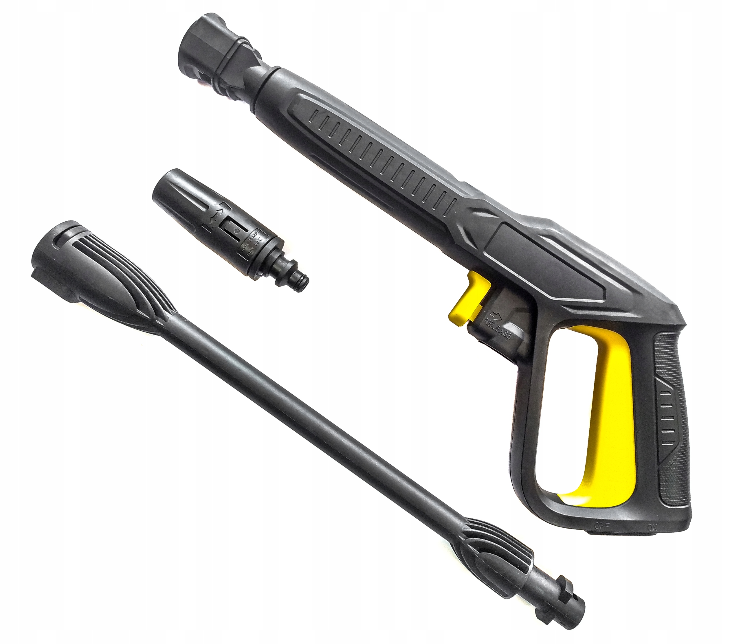 Pistolet + lanca + dysza VARIO do myjki Karcher K2 K3 K4 K5 CLICK Connect – Wydajność i komfort w myciu