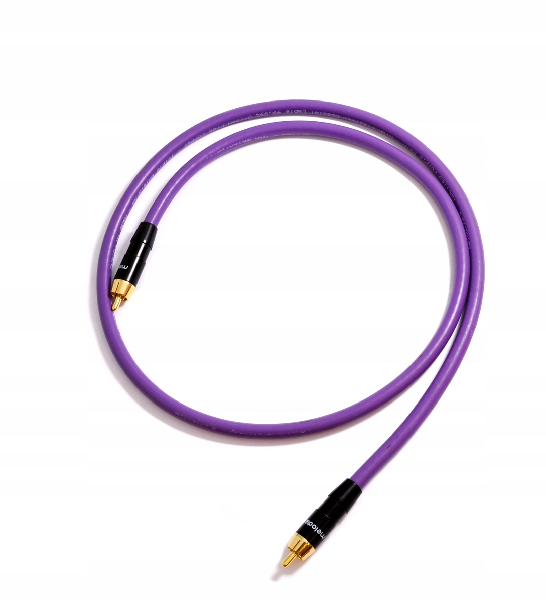 RCA (Cinch) 2m fioletowy – Wysokiej jakości kabel audio