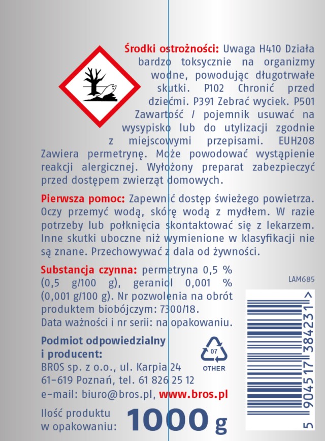 Uniwersalne zastosowanie preparatu – Proszek i płyn w jednym