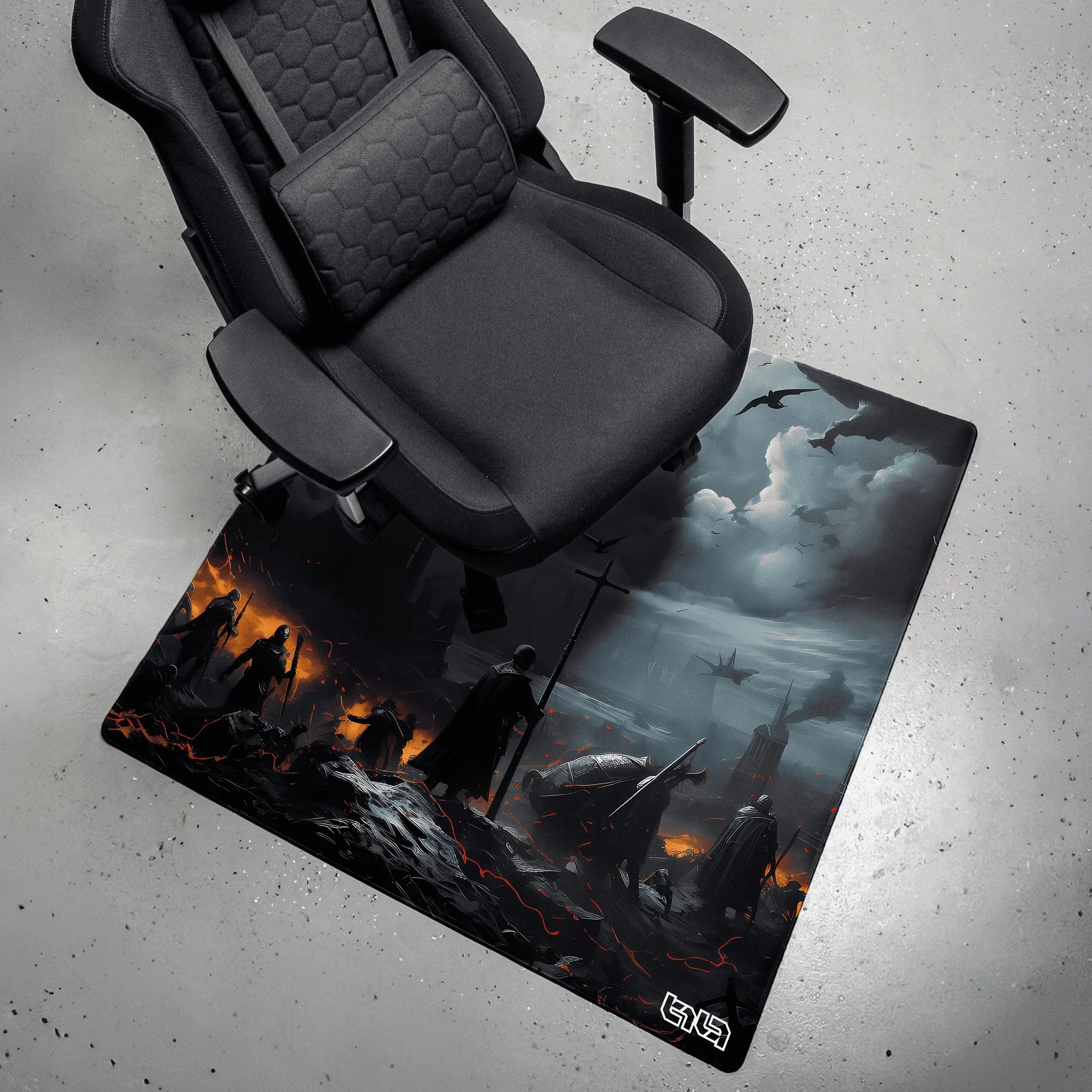 Tilt Mata pod Krzesło Ocalali 100x100 – Komfort i styl w Twoim biurze