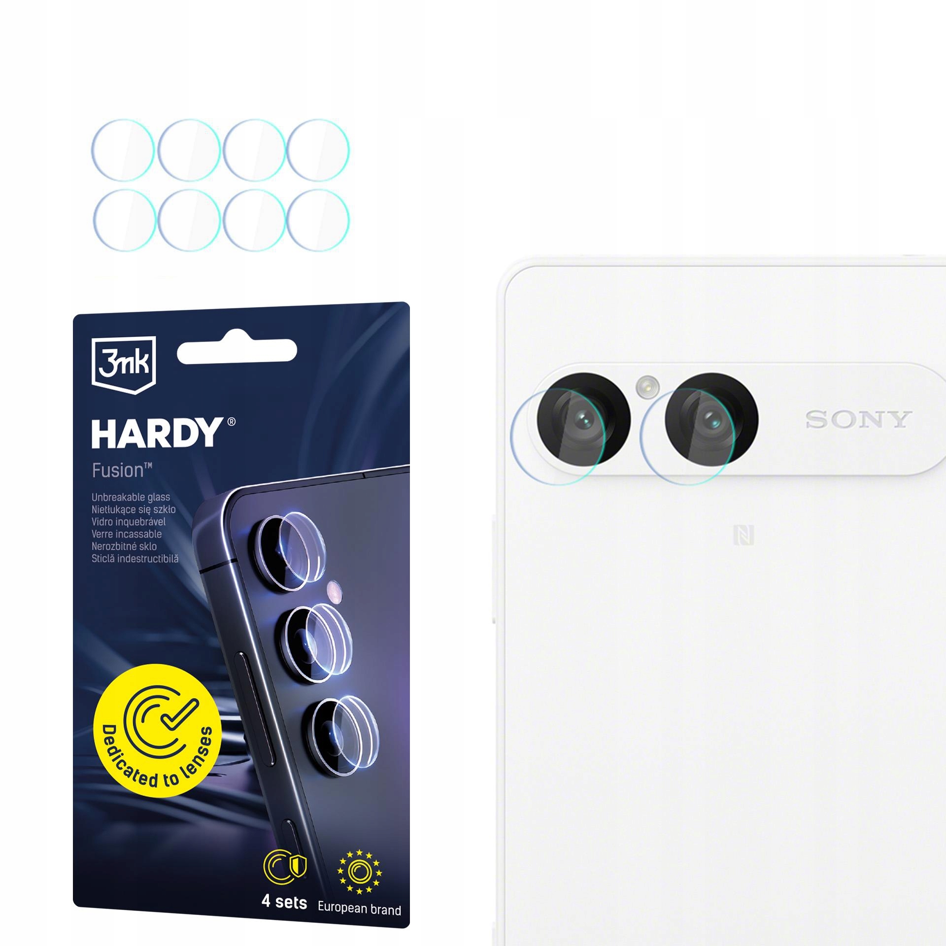 Sony Xperia 10 VII – Ochrona obiektywu z 3mk Hardy Fusion Lens Protection