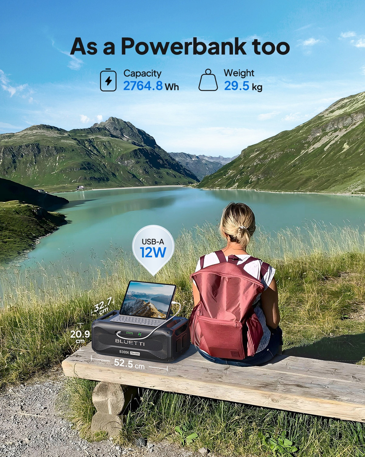 Samodzielne źródło zasilania, wyjątkowa wydajność