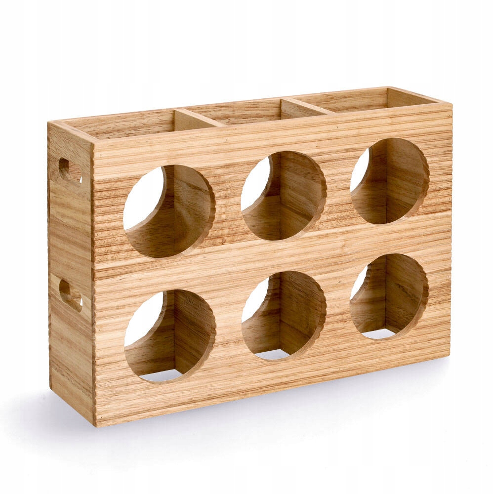 Zeller Stojak na 6 butelek – Elegancka organizacja przestrzeni