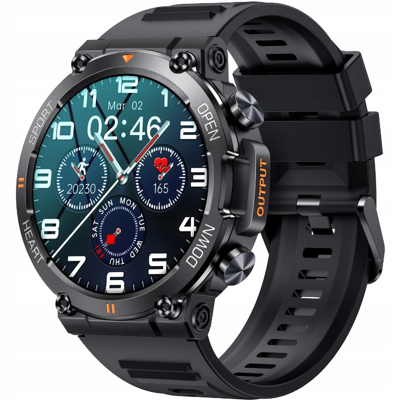 Smartwatch Rubicon RNCE95 – Twój osobisty asystent zdrowia i aktywności