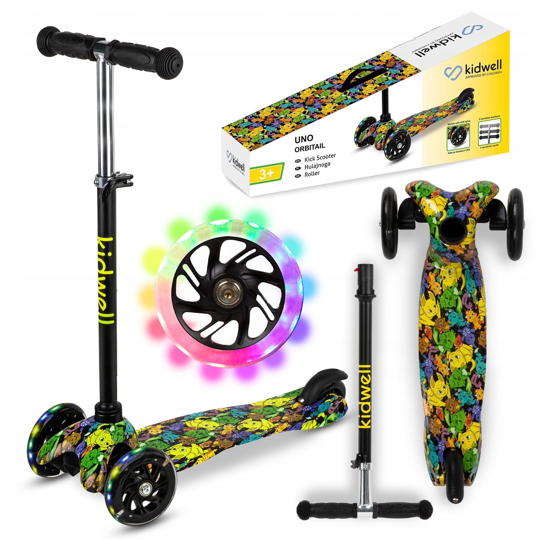 Hulajnoga balansowa Kidwell UNO – Radość i aktywność dla dzieci