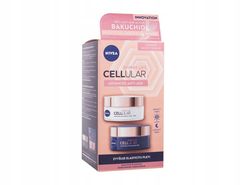 Rinkinys Nivea: Krem dzienny, krem nocny i serum – Kompleksowa pielęgnacja twarzy