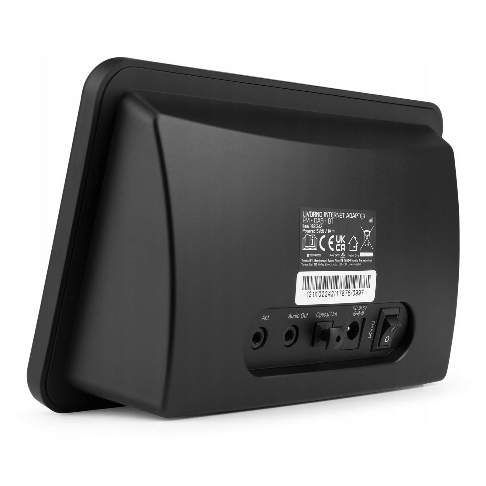 Kompaktowy adapter radia internetowego z DAB+ i WIFI