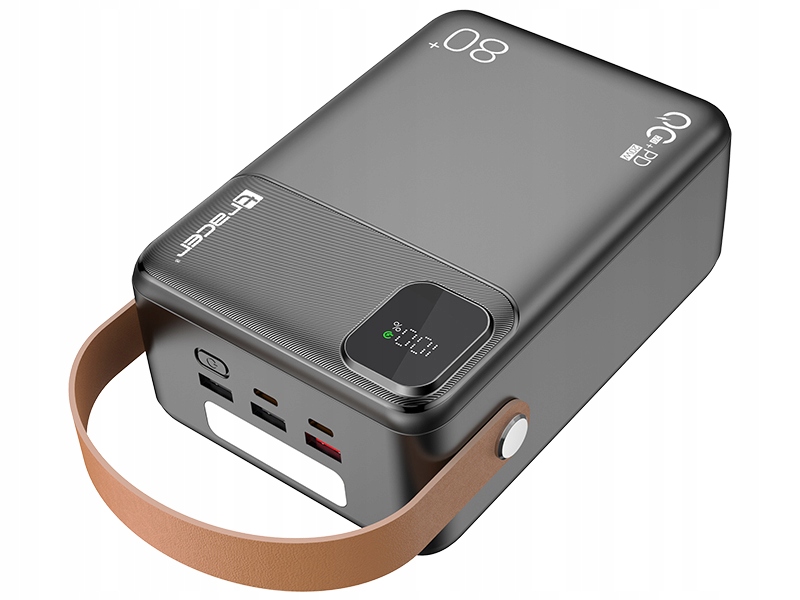 Power bank TRACER PRIME-V8 80000mAh QC22.5W+PD20W – Niezawodna energia w zasięgu ręki