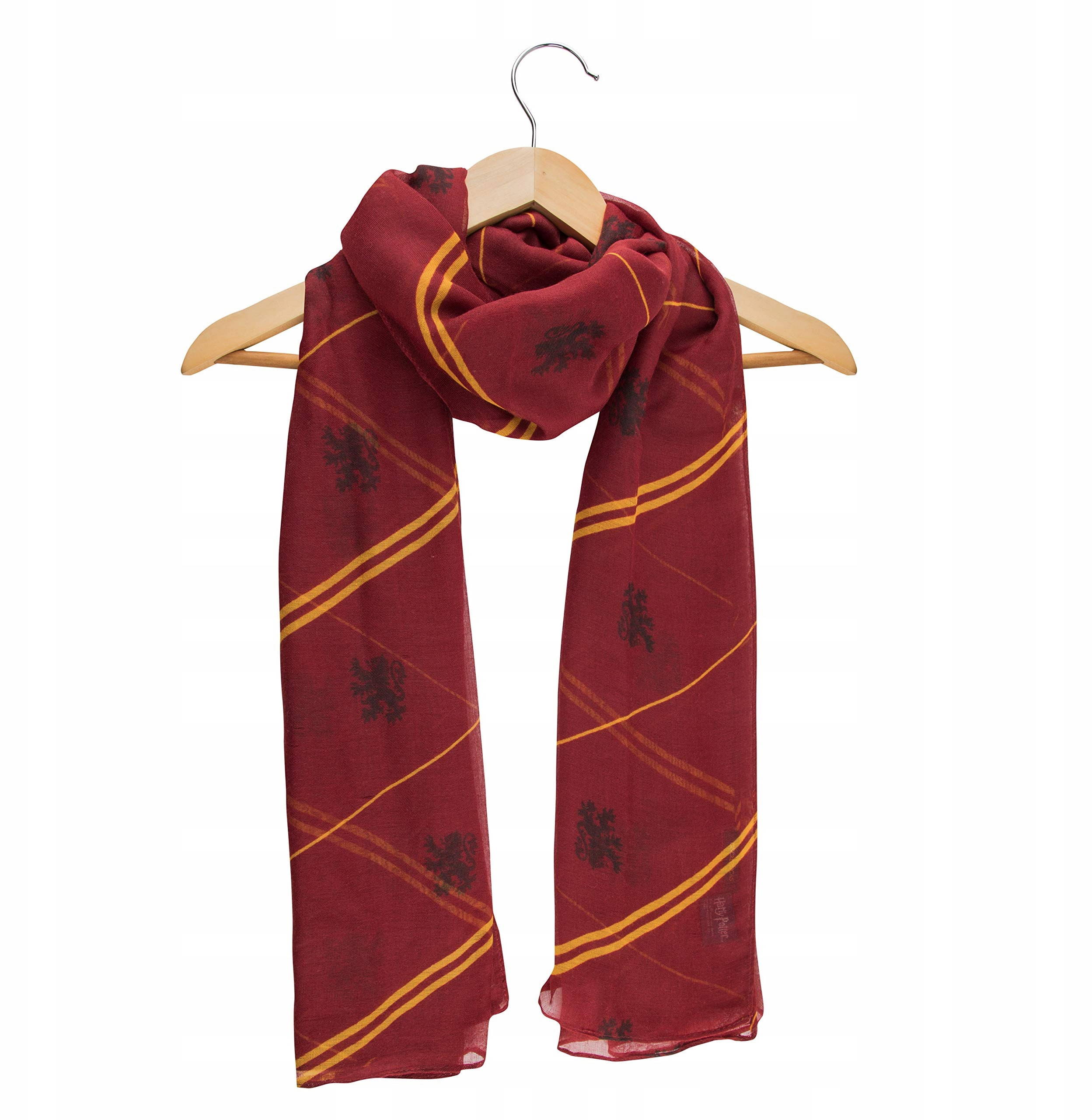 Elegancki szal w kolorach Gryffindoru