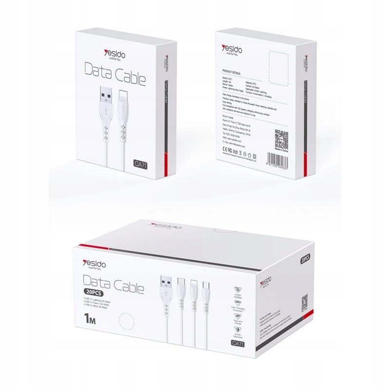 Zestaw kabli – idealny dodatek do akcesoriów elektronicznych